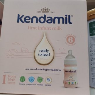 少量現貨英國Kendamil 1號水奶 Ready to feed first infant milk 1箱6支×70ml HK$140